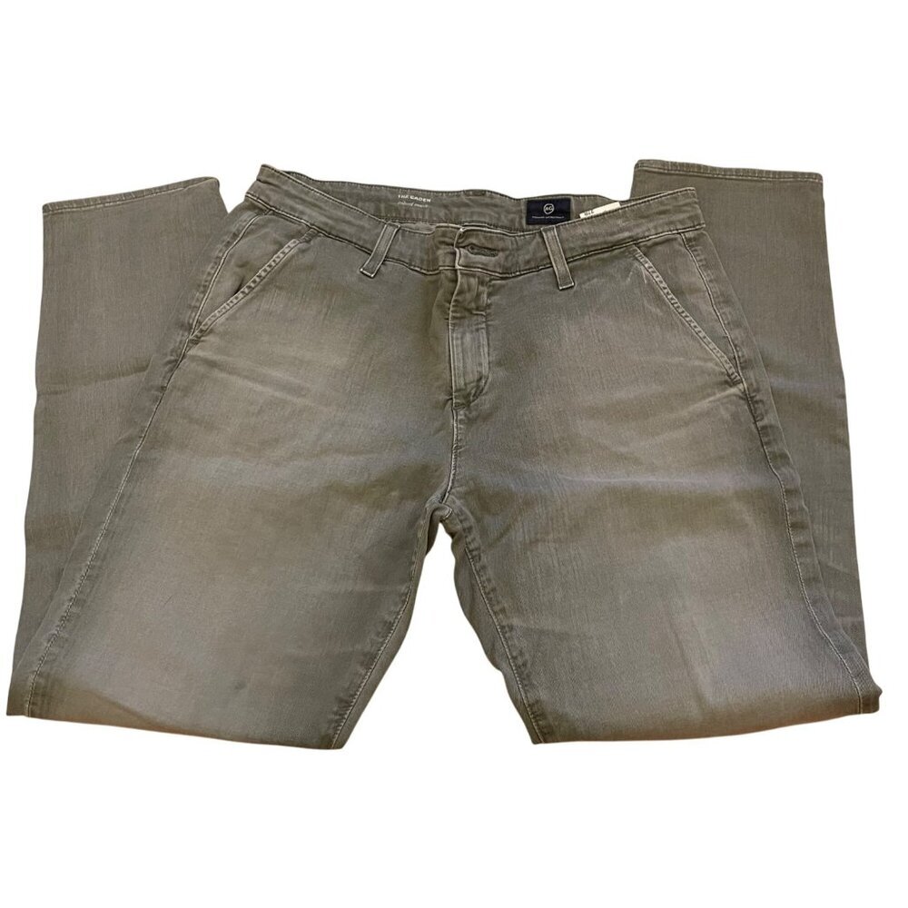 AG Adriano Goldschmied The Caden Women's Size 27 Green, olive Jeans